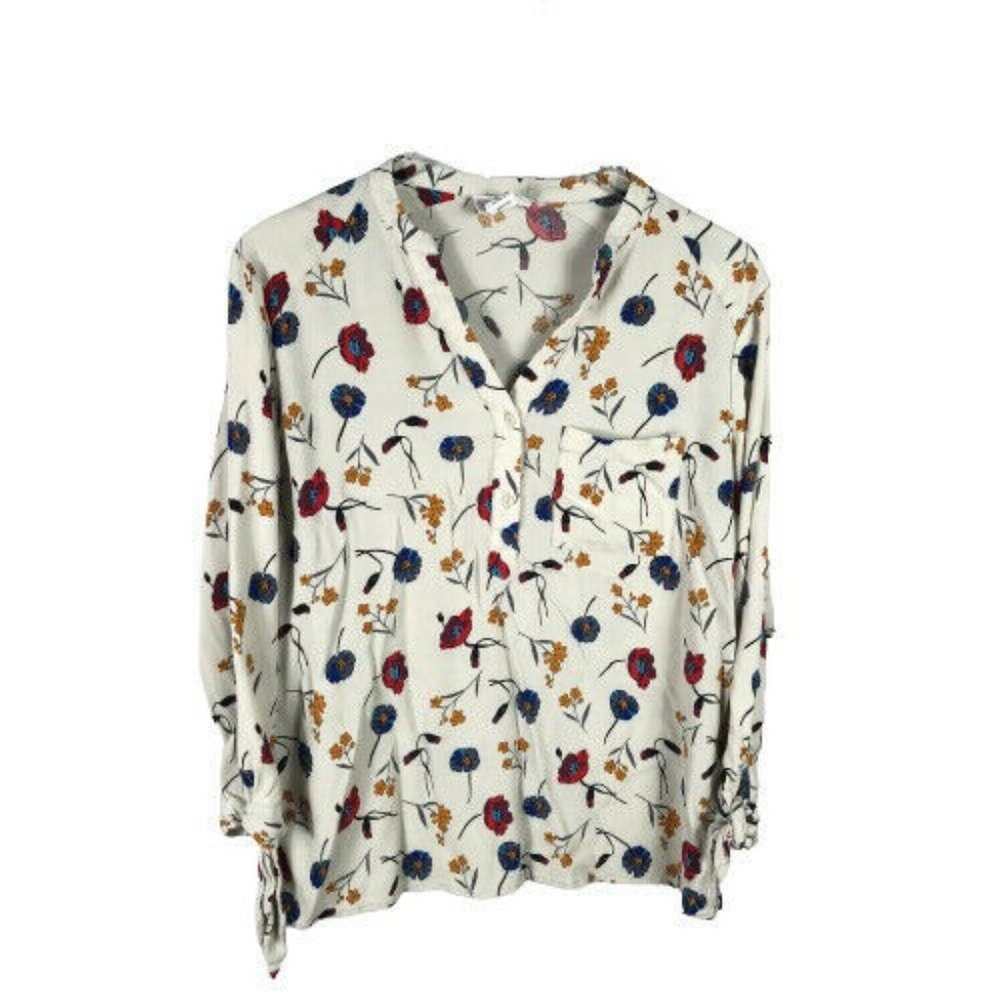 For The Republic Women Blouse Size L Multicolor
